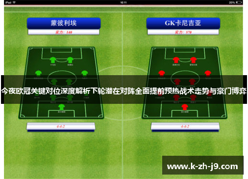 今夜欧冠关键对位深度解析下轮潜在对阵全面提前预热战术走势与豪门博弈